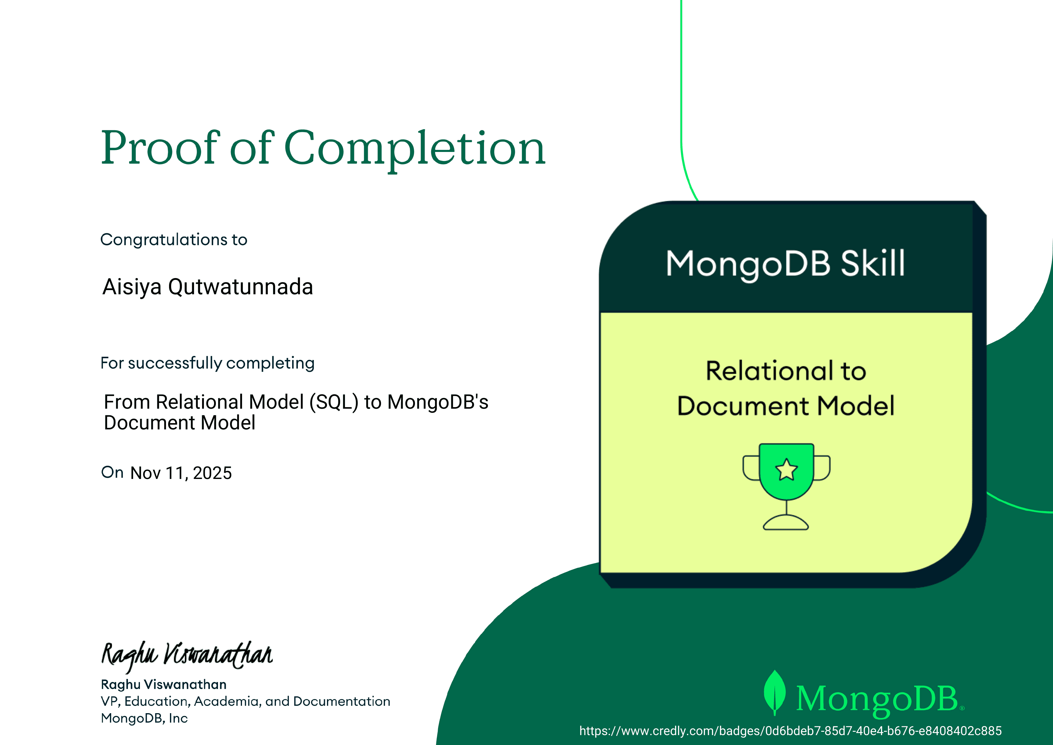 MongoDB - Document Model